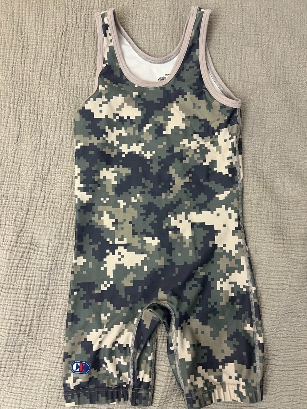 Cliff Keen Digital Camo Wrestling Singlet
